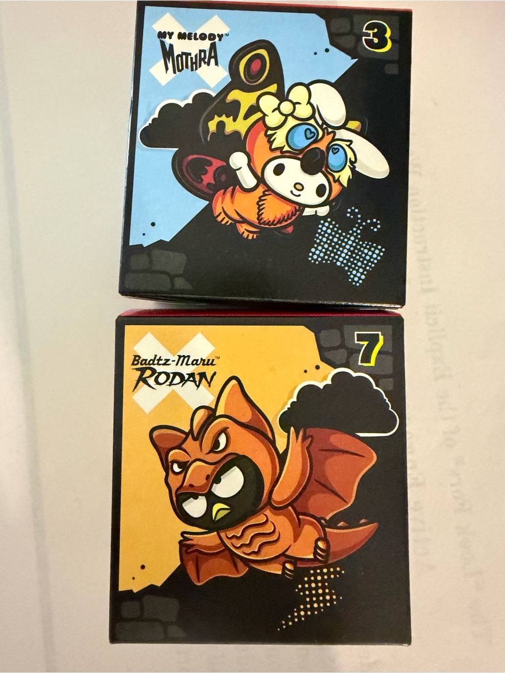 McDonald’s hello kitty * Godzilla #3 and #7